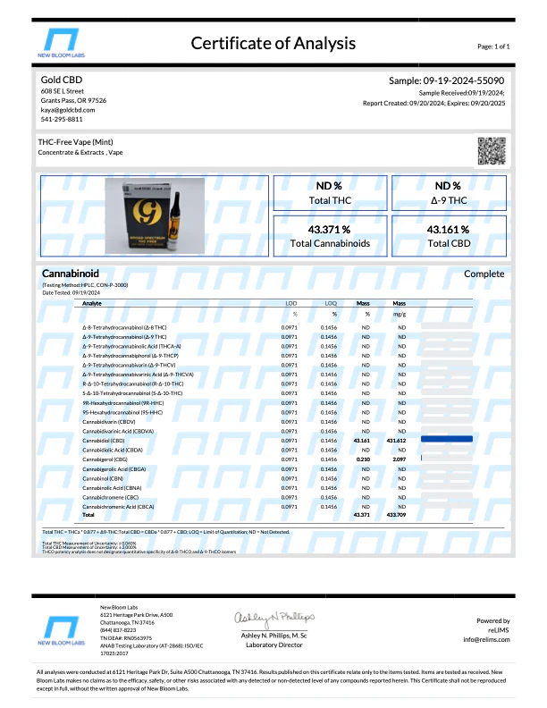 MINT Vape Cartridge - Image 4